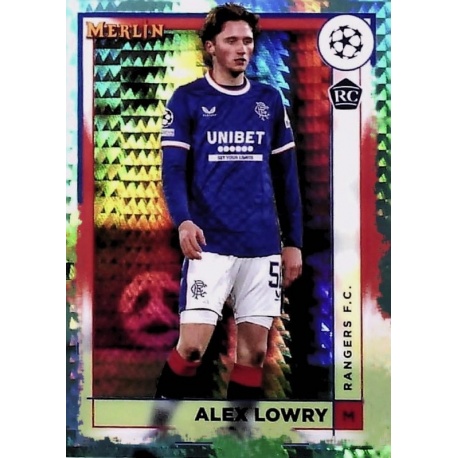 Alex Lowry Rangers Aqua Prism 149