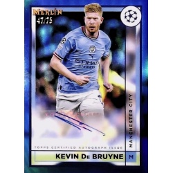 Kevin De Bruyne 47/75 Autographs AC-KDB