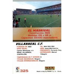 Escudo Villareal 325 Megacracks 2004-05