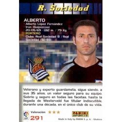 Alberto Real Sociedad 291 Megacracks 2004-05