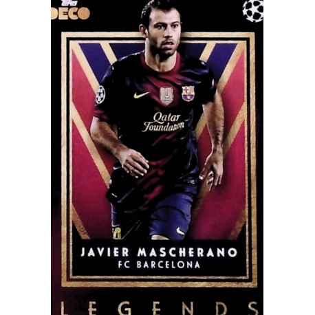 Javier Mascherano Barcelona Legends