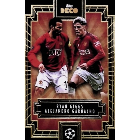 Ryan Giggs - Garnacho Manchester United Then & Now
