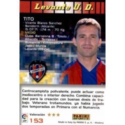 Tito Levante 153 Megacracks 2004-05