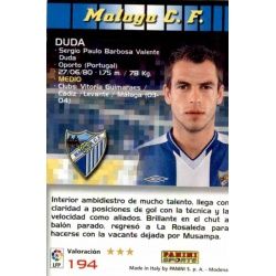 Duda Malaga 194 Megacracks 2004-05