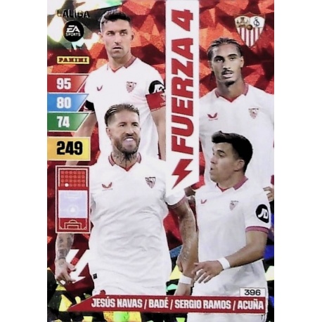 Adrenalyn XL LA LIGA 2023/2024 SEVILLA FC FUERZA 4 396