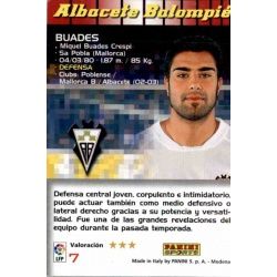 Buades Albacete 7 Megacracks 2004-05