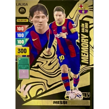 Messi Memory Balón de Oro Barcelona