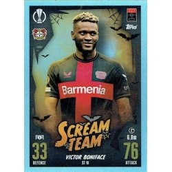 Comprar Cromo Victor Boniface Scream Team Topps Match Attax 23/24