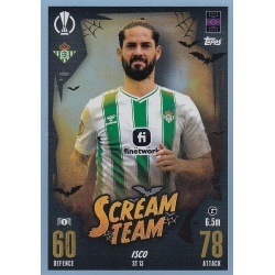 Comprar Cromo Isco Scream Team Match Attax UCC 2023/24