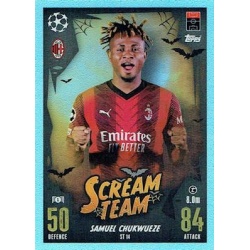 Oferta Trading Card Samuel Chukwueze Scream Team Match Attax UCC 2023/24