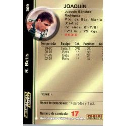 Joaquin Megacracks Betis 369 Megacracks 2003-04
