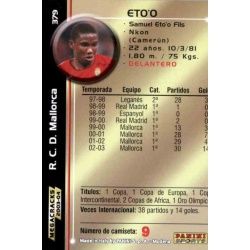 Eto'o Megacracks Mallorca 379 Megafichas 2003-04