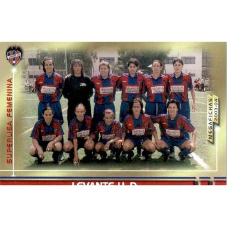 Levante Superliga Femenina 429 Megafichas 2003-04