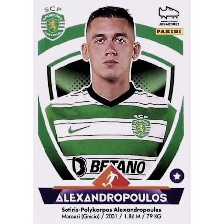 Sotiris Alexandropoulos Sporting 315