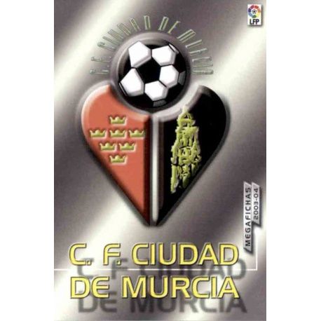 Ciudad de Murcia Escudo 2ª División 410 Megacracks 2003-04