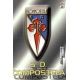 Compostela Escudo 2ª División 411 Megafichas 2003-04