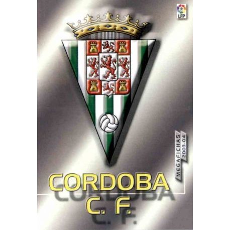 Cordoba Escudo 2ª División 412 Megafichas 2003-04