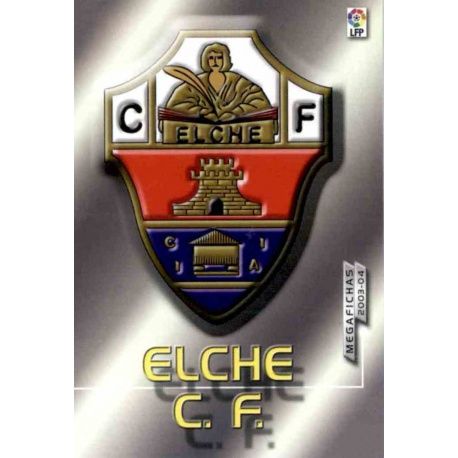Elche Escudo 2ª División 414 Megafichas 2003-04