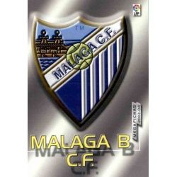Malaga B Escudo 2ª División 418 Megafichas 2003-04