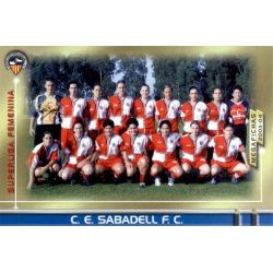 Sabadell Superliga Femenina 431 Megafichas 2003-04