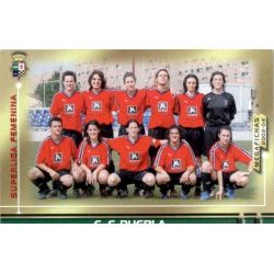 Puebla Superliga Femenina 430 Megafichas 2003-04