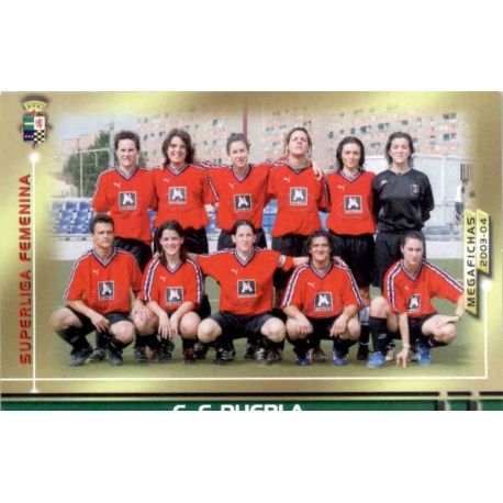 Puebla Superliga Femenina 430 Megacracks 2003-04