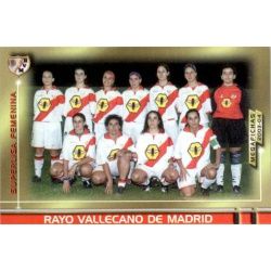 Rayo Vallecano Superliga Femenina 441 Megafichas 2003-04