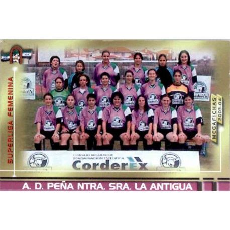 Ntra.Sra.La Antigua Superliga Femenina 439 Megafichas 2003-04