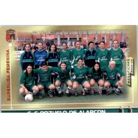 Pozuelo Alarcón Superliga Femenina 438 Megafichas 2003-04