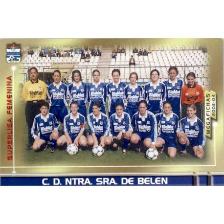 Ntra.Sra. De Belen Superliga Femenina 437 Megafichas 2003-04