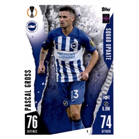 Pascal Gross Brighton and Hove Albion FC 4