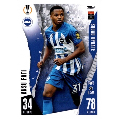 Ansu Fati Brighton and Hove Albion FC 7