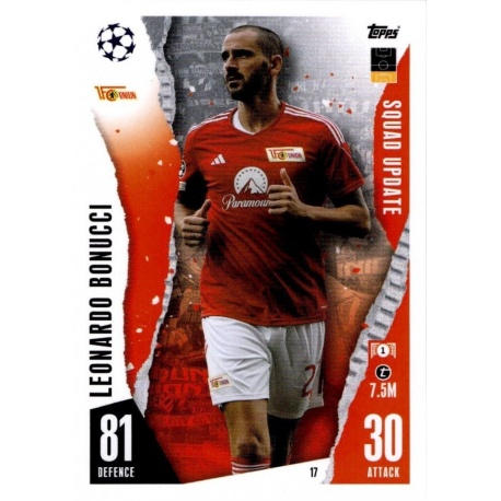 Leonardo Bonucci 1 FC Union Berlin 17