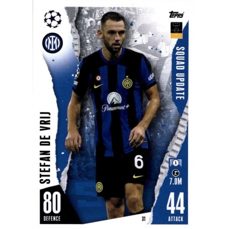 Stefan de Vrij Inter Milán 31