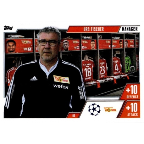 Urs Fischer 1 FC Union Berlin 60