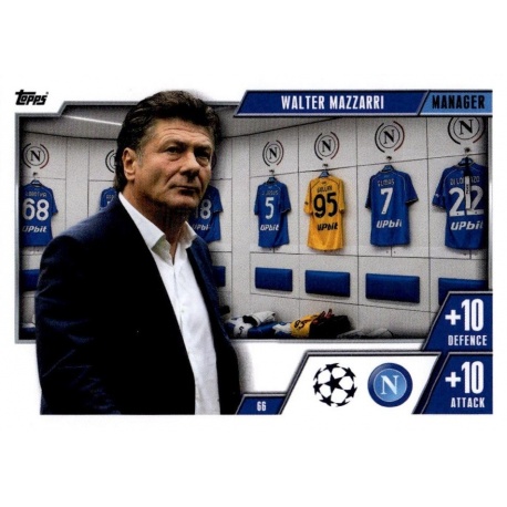 Walter Mazzarri SSC Nápoles 66