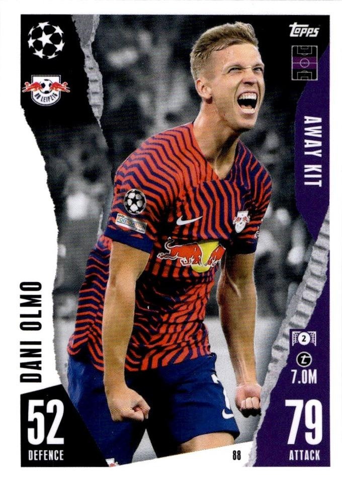 Sale Online Dani Olmo Away Kit Match Attax Extra 2023-24