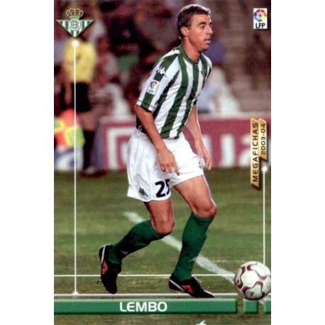Lembo Fichas Bis Betis 76 Bis Megafichas 2003-04