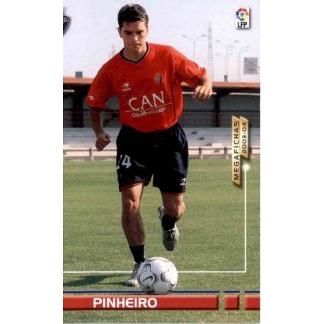 Pinheiro Fichas Bis Osasuna 230 Bis Megafichas 2003-04