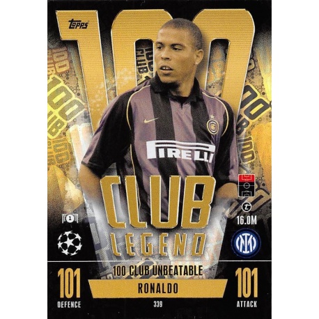 Ronaldo 100 Club Legends 339