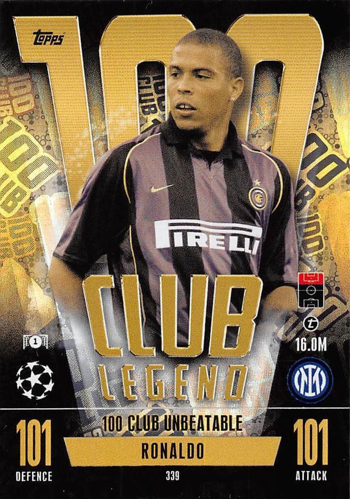 Sale Online Ronaldo 100 Club Legends Match Attax Extra 23/24