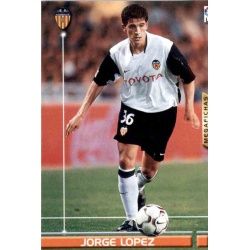 Jorge Lopez Fichas Bis Valencia 303 Bis Megafichas 2003-04