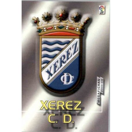 Xerez Escudo 2ª División 427 Megafichas 2003-04