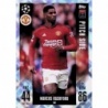 Sale Cards Marcus Rashford Crystal Parallel Pitch Side Topps Match Attax Extra 2024