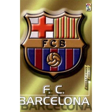 Escudo Barcelona 55 Megafichas 2003-04