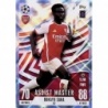 Sale Online Bukayo Saka Crystal Parallel Assist Master Match Attax Extra 2024