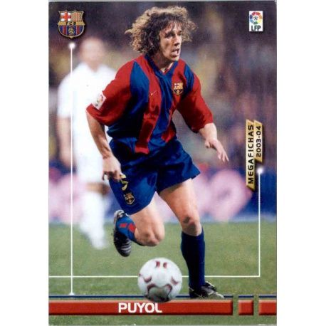 Puyol Barcelona 58 Megacracks 2003-04