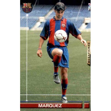 Marquez Barcelona 59 Megafichas 2003-04
