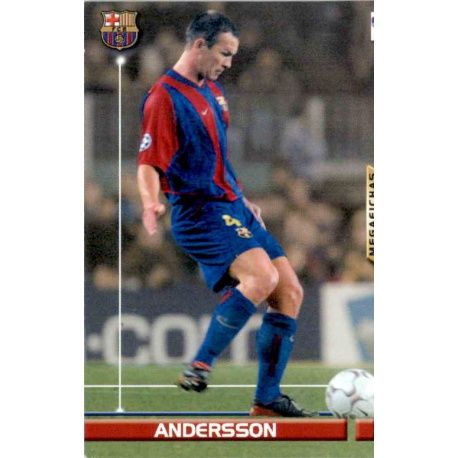 Andersson Barcelona 60 Megafichas 2003-04
