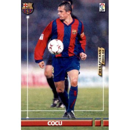 Cocu Barcelona 66 Megafichas 2003-04